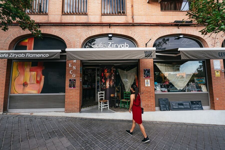 "Algarabía": Flamenco Show at Café Ziryab. Madrid - The included drink and optional tapas