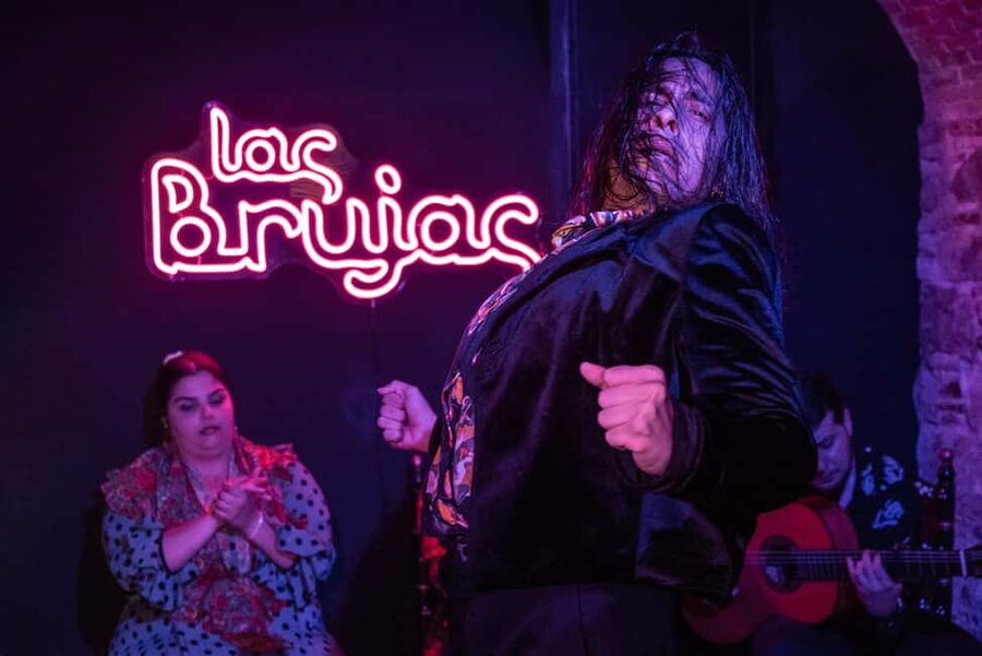 Barcelona: Espectáculo de Flamenco íntimo en Las Brujas - The 50-minute performance: music, voice, and movement