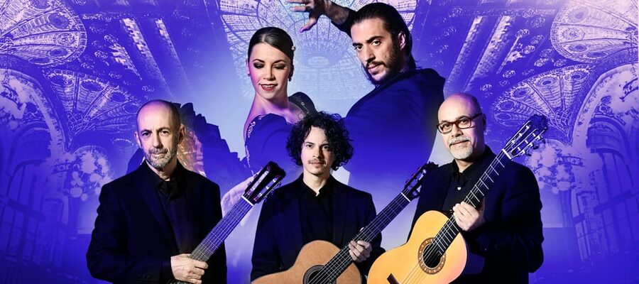 Barcelona: Guitar Trio & Dance @ Palau de la Música - The flamenco dancers and percussionist