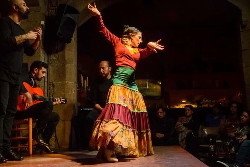 Barcelona: Private Tapas & Wine with Flamenco Show Old Town - Barcelona Cathedral and the Gothic Quarter
