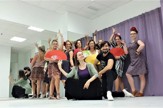 Flamenco Dance Masterclass - The short choreography at the center of the class