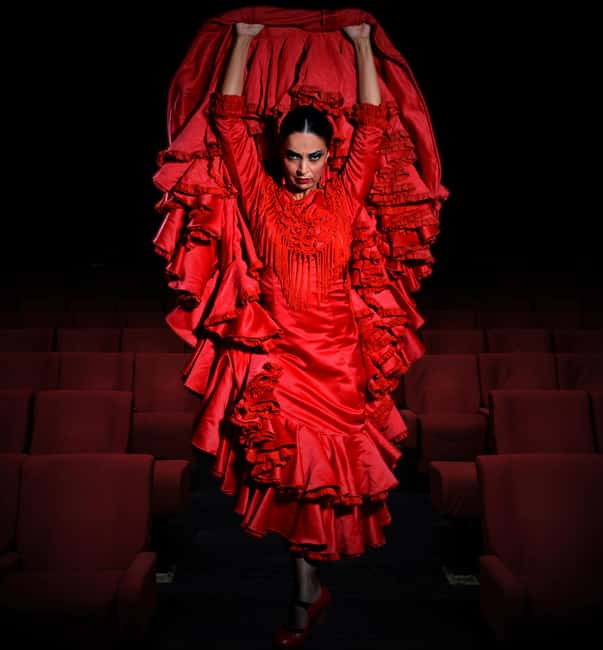 Granada: Flamenco show "Sensaciones" at the Teatro Flamenco Granada - Entering Teatro Flamenco Granada at Plaza Campo del Príncipe 7