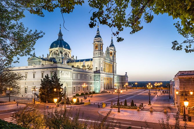 Madrid Sunset Walking Tour with Optional Flamenco Show and Dinner - The Royal Palace from the Sabatini Gardens