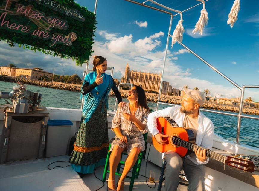 Palma : Boat Trip with Live Flamenco Show - Cruising the Palma coast for three hours