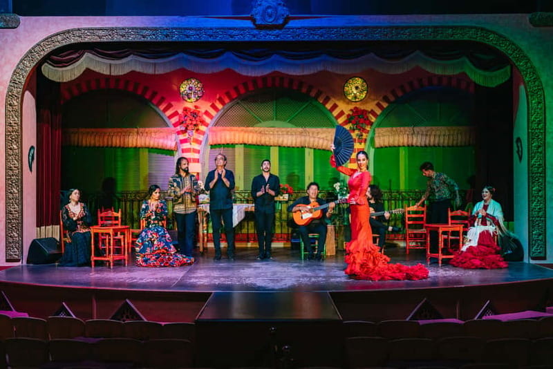 Seville: Flamenco at El Palacio Andaluz with Optional Dinner - The Flamenco Dress Museum begins 30 minutes early