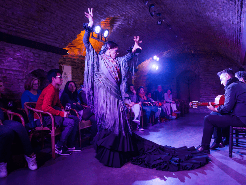 Seville: Flamenco Dreams Show with Drink in an Arabic Vault - Arriving at the Flamenco Dance Museum