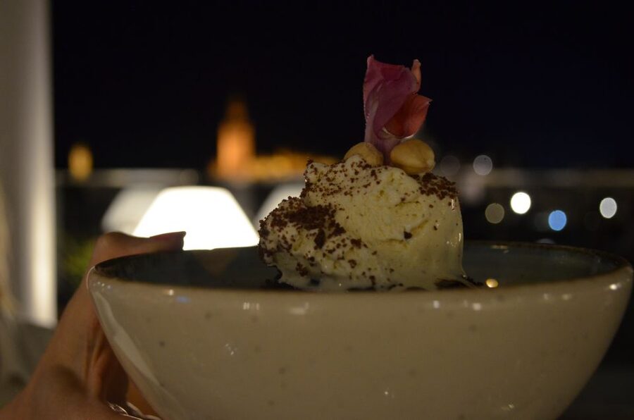 Seville: Flamenco Show & Roof Dinner with Cathedral Views - Moving from the show to Hotel Abba Sevilla