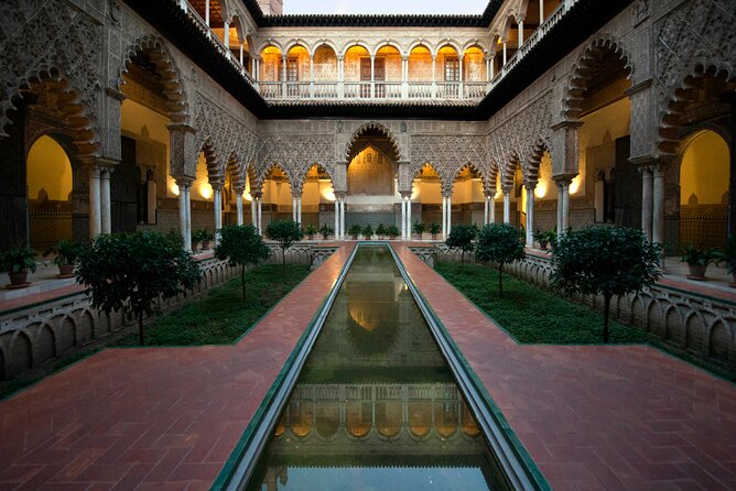 Seville Pass: Cathedral + Alcazar + Flamenco Show - The Real Alcázar, about 90 minutes among royal rooms and gardens