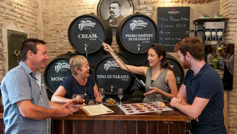 Seville: Tapas Walking Tour with Traditional Flamenco Show - Second stop: Vineria San Telmo and the dinner finish