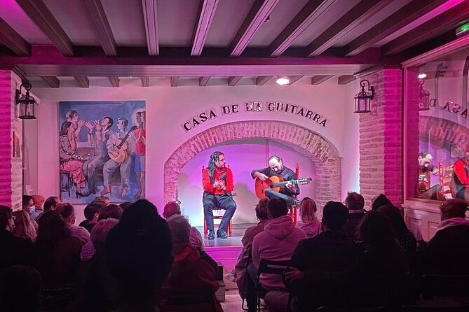 Ticket for Casa de la Guitarra Flamenco Show - A closer look at the one-hour schedule